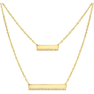 Savicki Náhrdelník žlté zlato, diamanty SAVMAYN-LBR-525