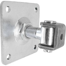 IBFM Pánt na bránu a vráta na betónový stĺpik - regulovateľný navarovací FM-425018P, závit M18 ocel