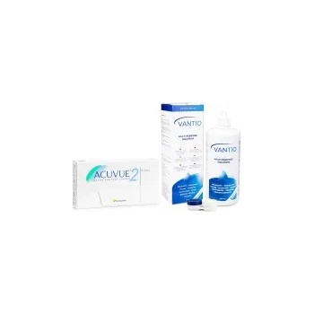 Image 1 of Johnson & Johnson Acuvue 2 (6 лещи) + Vantio Multi-Purpose 360 ml с кутия