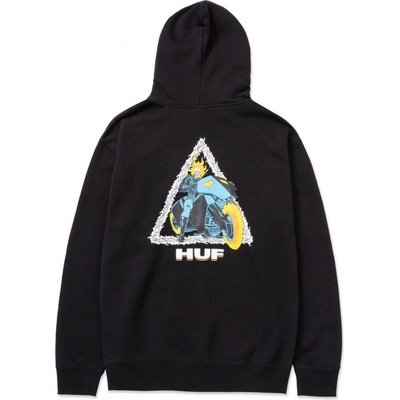 HUF GHOST RIDER TRIPLE TRIANGLE PO Hoodie black