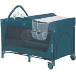 Lionelo Сгъваема бебешка кошара Lionelo - Flower, Green Turquoise (5903771722353) - ozone