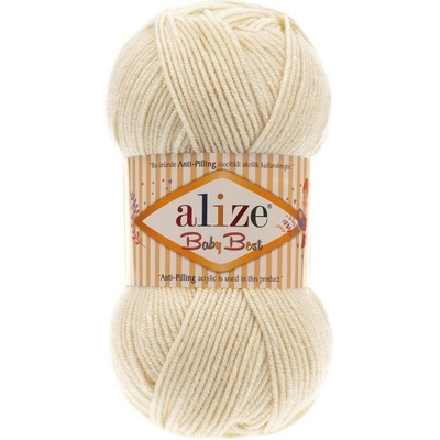 Alize příze Baby Best 62 krémová