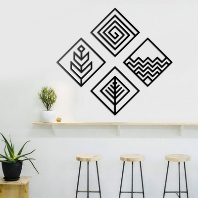 Decono Метална Декорация Елементите в Природата