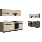Black Red White Кухня Junona Line - 230 см