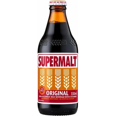 Supermalt Original Ječný sladový nápoj 330 ml