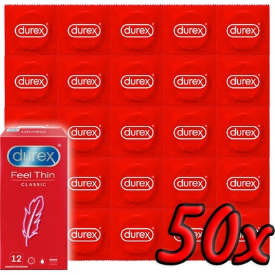 Durex Feel Thin Classic 50 ks