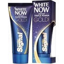 Zubní pasty Signal White Now Gold Triple power 75 ml