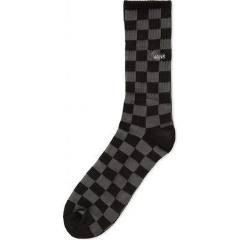 Vans ponožky Checkerboard Crew BlackCharcoal