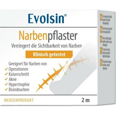 Evolsin silikonová náplast na jizvy 2 × 200 cm