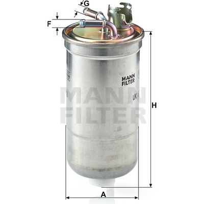 MANN FILTER Palivový filter WK 853/12