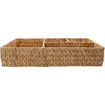 House Doctor Кошница за съхранение Store Natural с прегради 30 x 50 см (262240201)