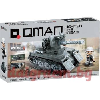 Image 1 of Qman Конструктор QMAN 21021-4 Унищожител на танкове Type I B (Q21021-4)