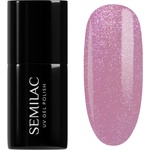 Semilac UV Hybrid Shimmer гел лак за нокти цвят 319 Shimmer Dust Pink 7ml