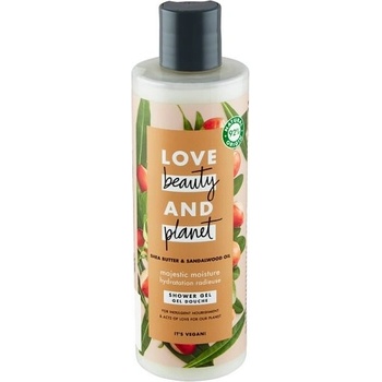 Love Beauty and Planet Majestic Moisture sprchový gel 400 ml