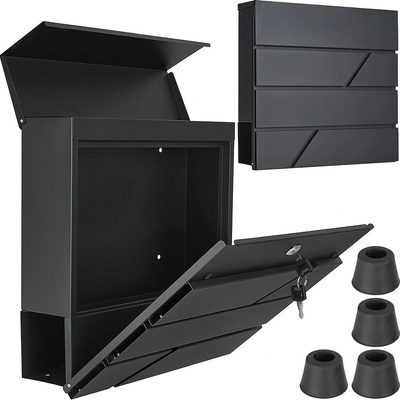 Poštová schránka, 36,7x37x10cm, antracit | GEKO