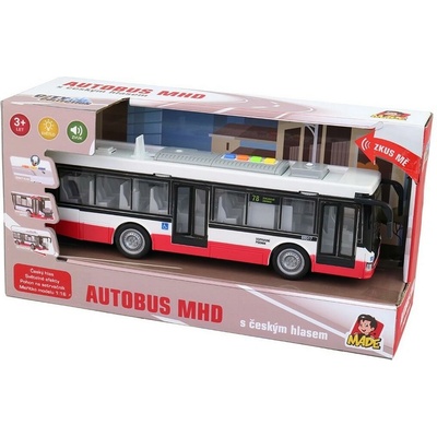 MaDe Autobus na setrvačník mluví česky a hlásí zastávky