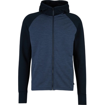 Stoic Мъжко вълнено яке Stoic MerinoFleece260 FlenSt. Zip Hoody Merino hoodie - Dark Navy / Dark Navy Melange (005-6570-0413)