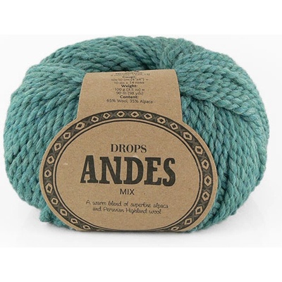 Příze Drops Andes mix 7130 - oceán