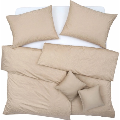 SCANquilt Obliečky Elegant Plus royal béžová 140x200 70x90