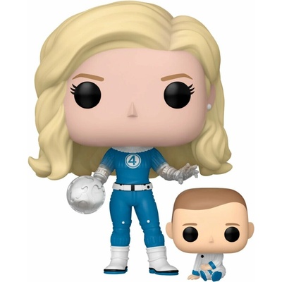 Funko Pop! 1514 Marvel The Fantastic 4 First Steps Invisible Woman & Franklin