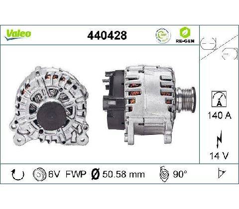 Generátor VALEO 440428