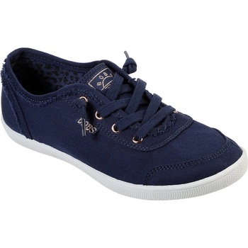 Skechers Дамски маратонки Skechers Womens Bobs B Cute Canvas Trainers - Navy