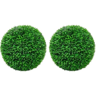 vidaXL Umělé buxus koule 2 ks 55 cm