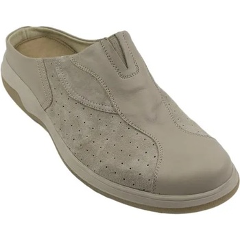 Image 1 of Български обувки Мъжко сабо естествена кожа vihrenbeige