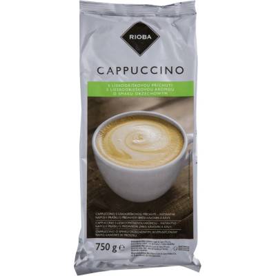 Rioba Cappuccino s príchuťou lieskových orieškov 750 g