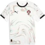 PUMA Футболна фланелка Puma Portugal Away Shirt 2025 Adults - White/Black