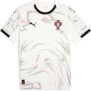 PUMA Футболна фланелка Puma Portugal Away Shirt 2025 Adults - White/Black