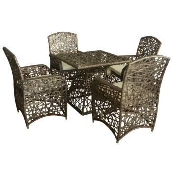 Image 1 of Horecano ГР-ГРАДИНСКИ К-КТ rimini (ct-8840)(маса 80*80+4стола) (0195111)