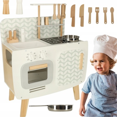 KIK Dřevěné kuchyňské doplňky MDF Lulilo retro KX4635