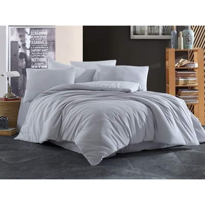 Brotex obliečky krep UNI Šedé 220x240 70x90