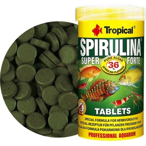 Tropical Spirulina Forte 36 % Таблетки 250 мл / 150 г