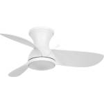 Lucci Air 51307149- LED димируем вентилатор SYROS II LED/18W/230V CCT Ø 76 см бял + дистанционно управление (FAN00321)
