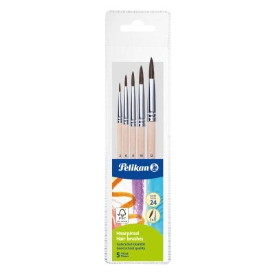 Pelikan - Štětce sada 24 č. 2,6,8,10,12