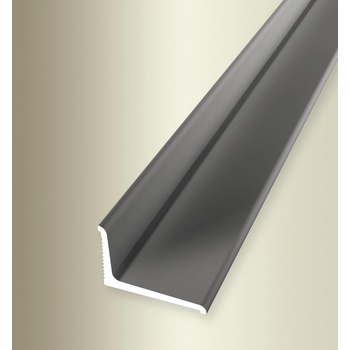 Küberit 369 N/SK F2 Stěnový ukončovací profil Imitace nerezi 2,7 m