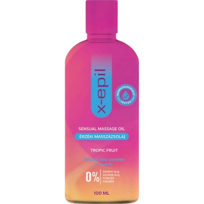 X Epil Zmyselný masážny olej 100 ml