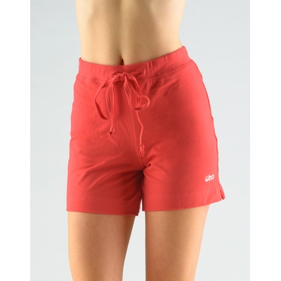 Gina šortky krátké v pase na šňůrku jednobarevné 93007P