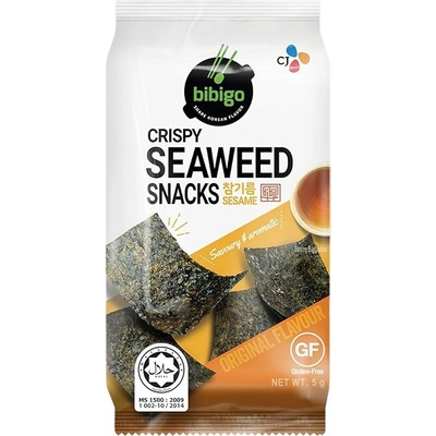 Bibigo Crispy mořské řasy Original 5 g – Zboží Mobilmania