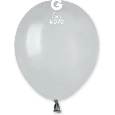 SMART Balónik latexový MINI 13 cm Šedý