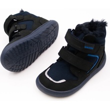 Protetika Chlapčenské zimné barefoot topánky GERO NAVY PRO-tex modré