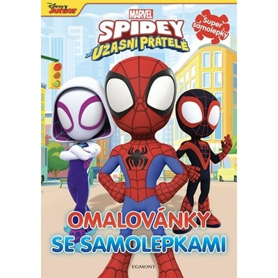 Spidey a jeho úžasní přátelé Omalovánky se samolepkami