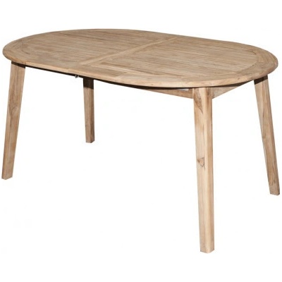 Doppler TECTONA drevený rozkladací teakový stôl 150 / 200x95 cm