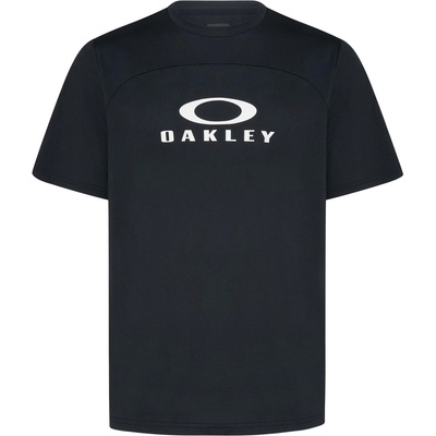 Oakley Мъжка фланелка с къс ръкав за колоездене Oakley Free Ride RC S/S Jersey Cycling jersey - Blackout - размер M (056-3220-0113)