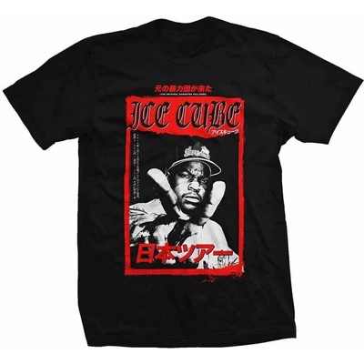 Ice Cube tričko Kanji Peace Sign čierne