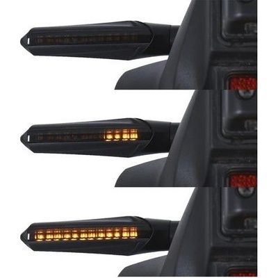 Sekvenční LED blinkry Nightrider, OXFORD (sada vč. odporů, pár)