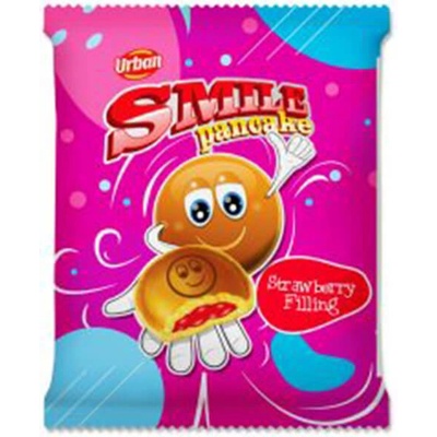 Urban Smile Americká palacinka s jahodovou plnkou 50 g