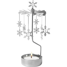Pluto Design Rotujúci svietnik Snowfall